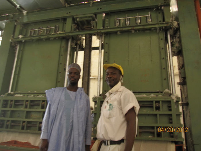 棉花打包機(jī)在尼日利亞